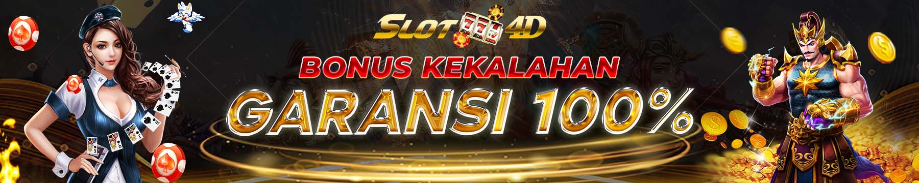 BONUS GARANSI KEKALAHAN SLOT 100%